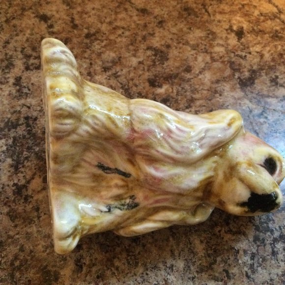 Ceramic dog figurine signed cute - Picture 5 of 10